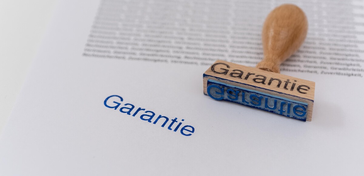 Wir stehen zu unserem Wort - garantiert. Wir stehen zu unserem Wort - garantiert.